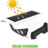 Cámara falsa Luz Solar LED con sensor de movimiento - Imagen 7