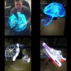 Zapatillas, paraguas y mas objetos proyectados con el holograma