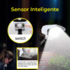 Cámara falsa Luz Solar LED con sensor de movimiento - Imagen 2
