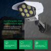 Cámara falsa Luz Solar LED con sensor de movimiento - Imagen 4
