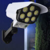 Cámara falsa Luz Solar LED con sensor de movimiento